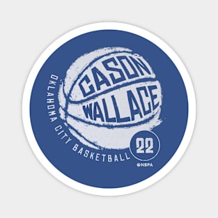 Cason Wallace Oklahoma City Basketball Magnet